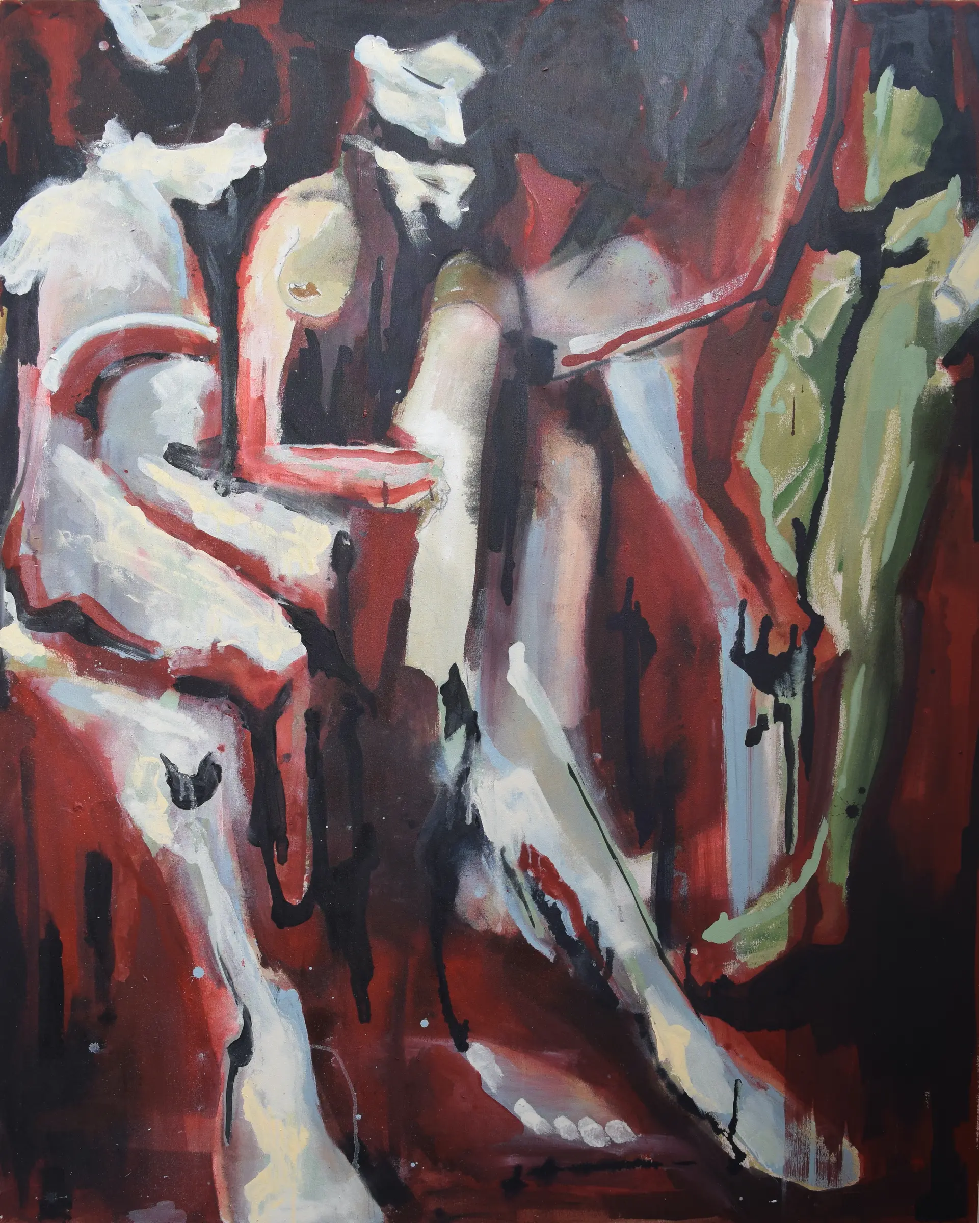 Study for three figures II