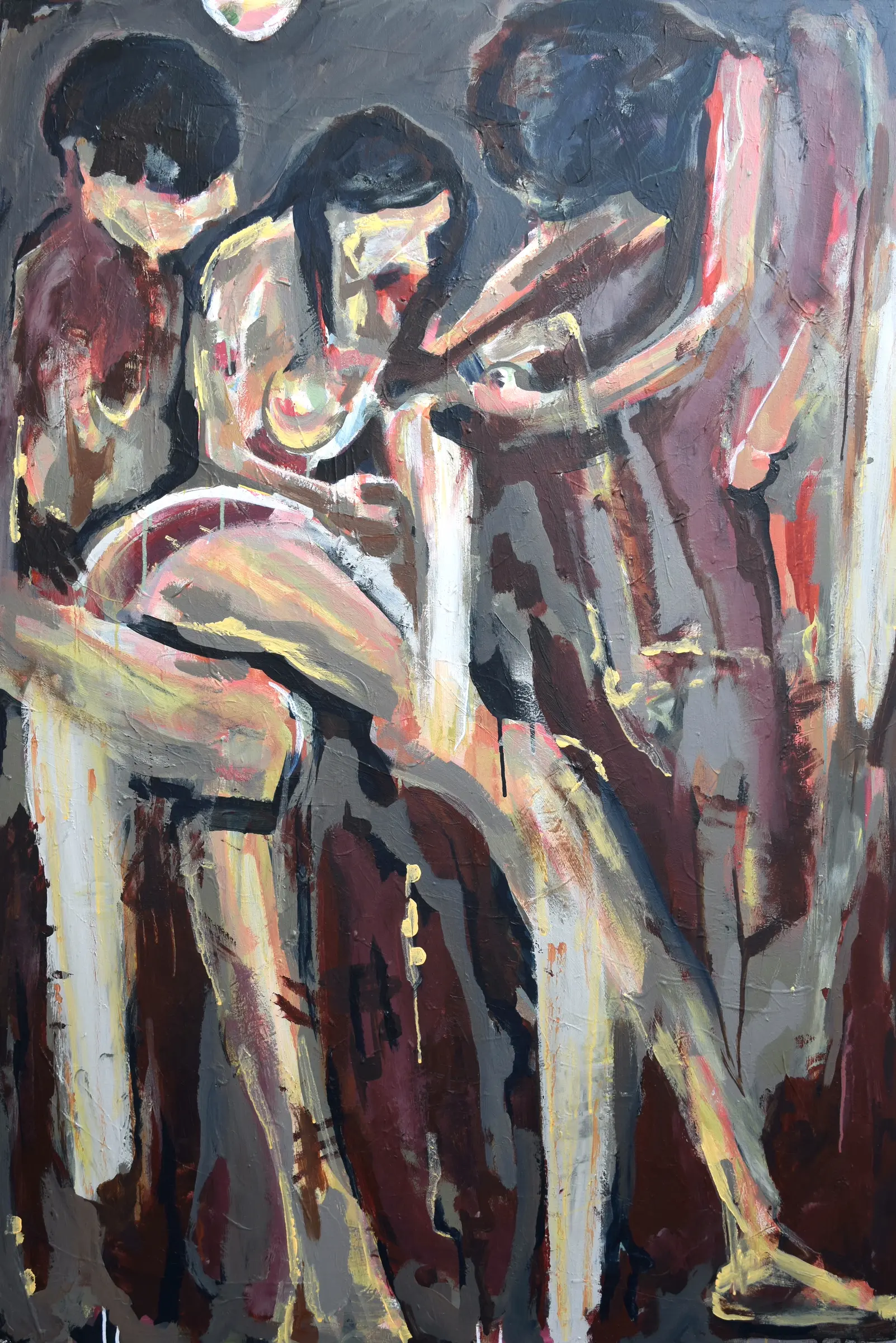 Study for three figures III